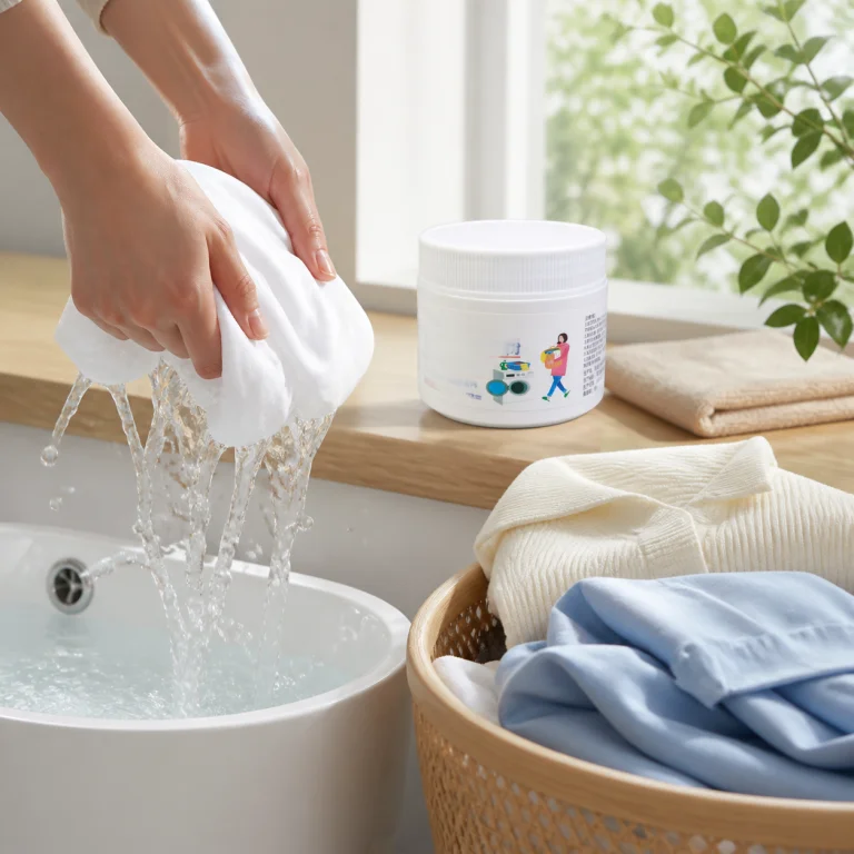 Giặt và xả sạch