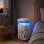 Đèn Bắt Muỗi Có Quạt Hút Thông Minh Kiêm Đèn Ngủ