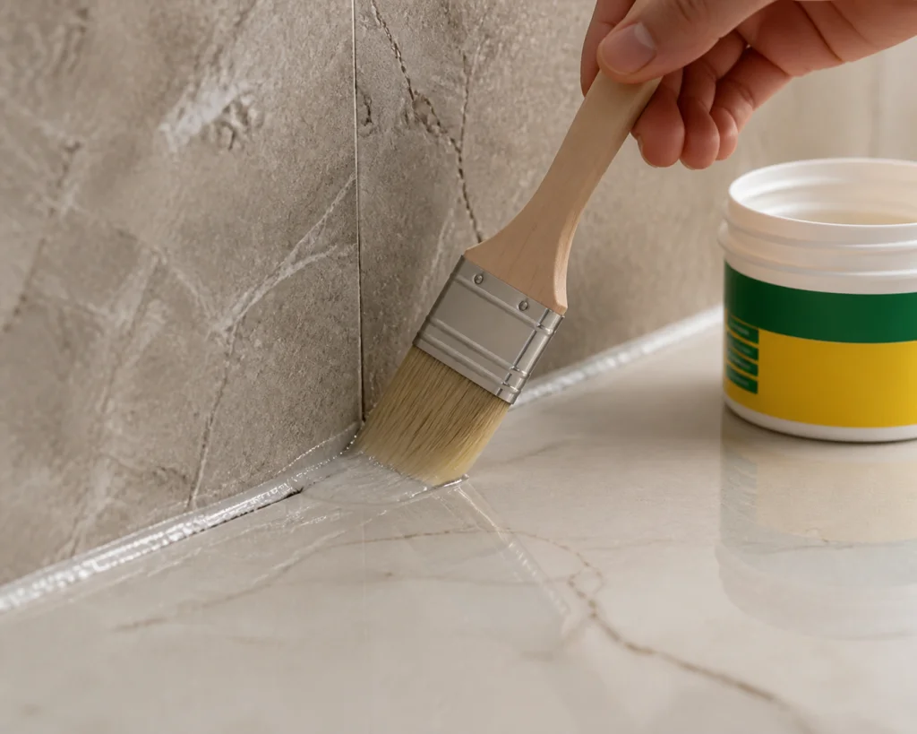 Phủ kín các vết nứt vừa và nhỏ