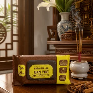 Khăn mềm, lau nhẹ đồ thờ