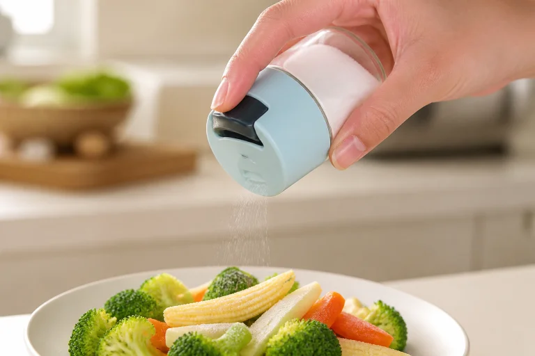 Nhấn nút để rắc