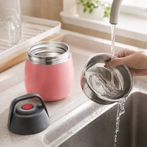 Lòng inox dễ vệ sinh