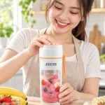 Máy Xay Sinh Tố Cầm Tay Juice 350ML Bản Mới 2026