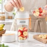 Máy Xay Sinh Tố Cầm Tay Juice 350ML Bản Mới 2026