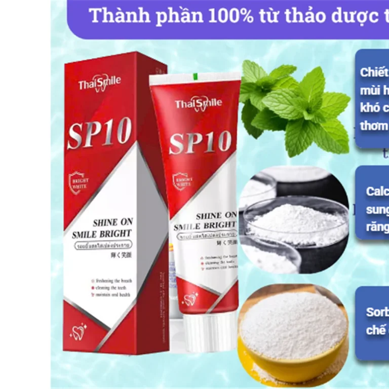 Kem đánh răng hỗ trợ giảm cảm giác thèm thuốc lá SP10