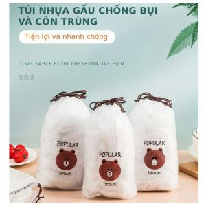 Màng Bọc Thực Phẩm Co Giãn Hình Gấu