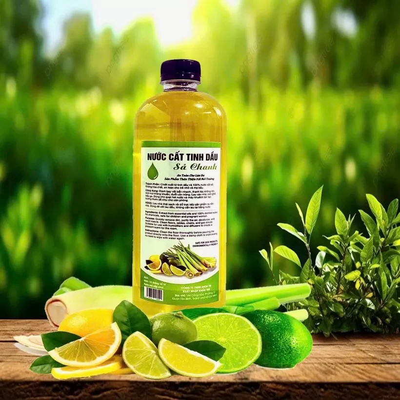 Chiết xuất chanh sả tự nhiên
