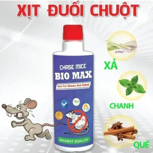 Dung Dịch Xịt Đuổi Chuột Và Côn Trùng Bio Max 500ML